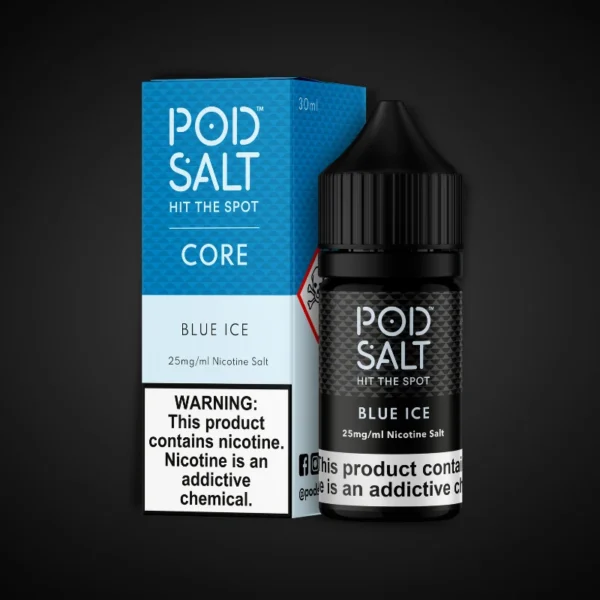 POD SALT BLUE ICE 30ML NICOTINE SALT E-LIQUID
