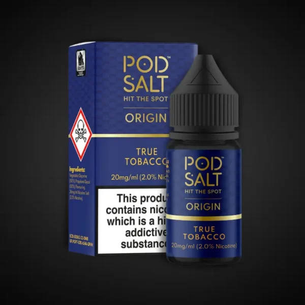 POD SALT TRUE TOBACCO 30ML 25MG
