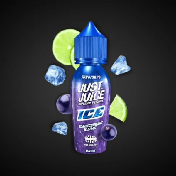 JUST JUICE BLACKCURRANT & LIME ICE 60ML 3MG