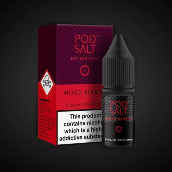 POD SALT MIXED BERRIES 10ML NICOTINE SALT E-LIQUID