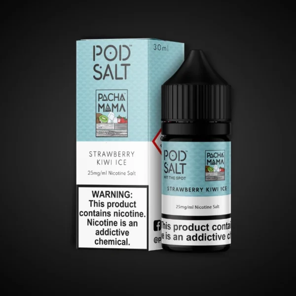 POD SALT STRAWBERRY KIWI ICE 30ML NICOTINE SALT E-LIQUID