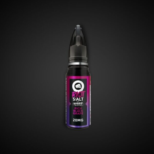 RIOT SALT RICH BLACK GRAPE SALT 30ML 20MG