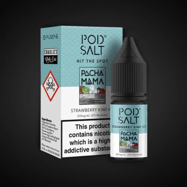 POD SALT STRAWBERRY KIWI ICE 10ML NICOTINE SALT E-LIQUID