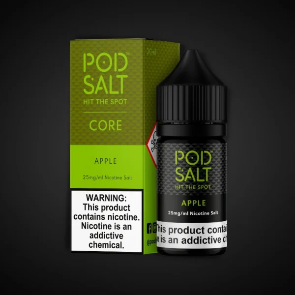 POD SALT APPLE 30ML NICOTINE SALT E-LIQUID