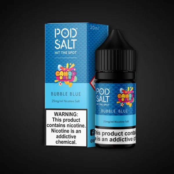 POD SALT BUBBLE BLUE 30ML NICOTINE SALT E-LIQUID