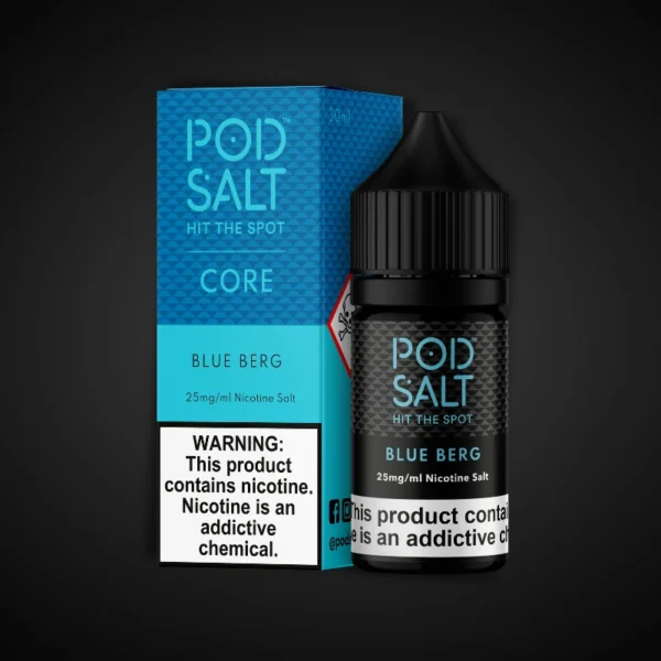 POD SALT BLUE BERG 30ML NICOTINE SALT E-LIQUID