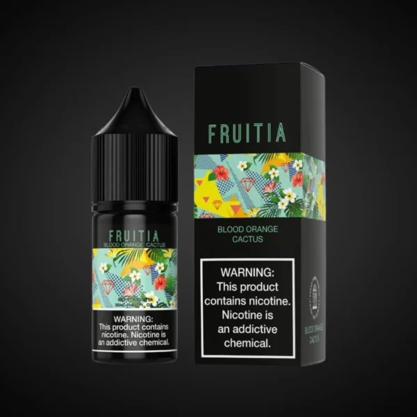 FRUITIA BLOOD ORANGE CACTUS 30ML NICOTINE SALT E-LIQUID