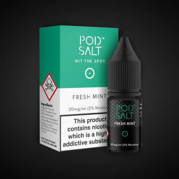 POD SALT FRESH MINT 10ML NICOTINE SALT E-LIQUID