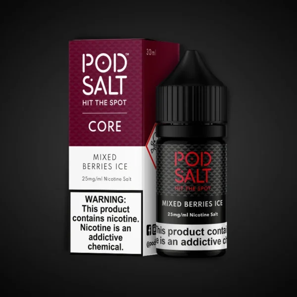 POD SALT MIXED BERRIES ICE 30ML NICOTINE SALT E-LIQUID