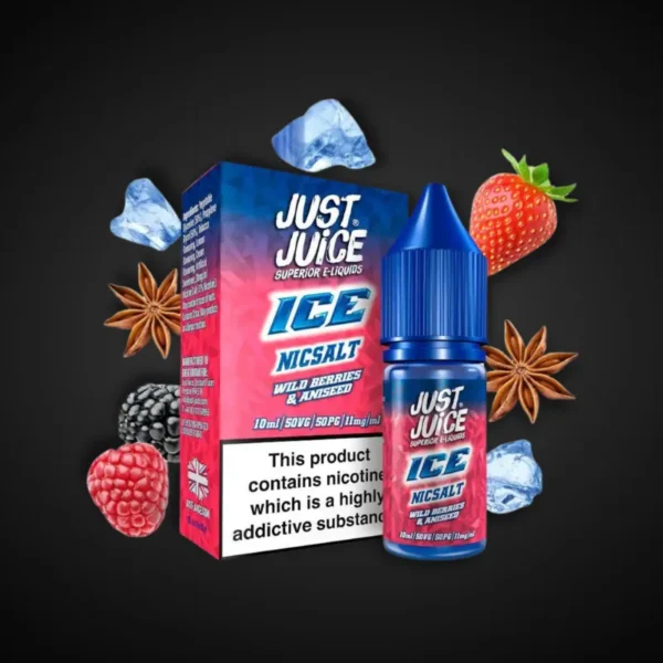 JUST JUICE WILD BERRIES & ANISEED ICE 10ML