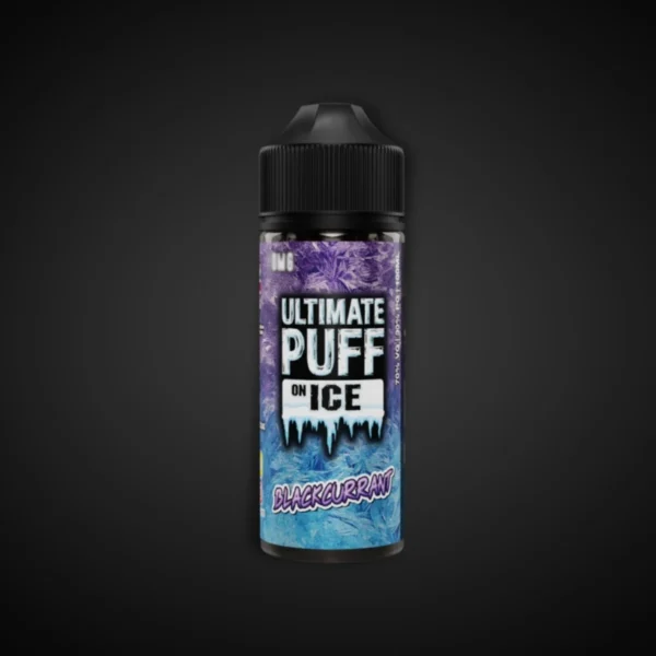 ULTIMATE PUFF ON ICE BLACKCURRANT 60ML E-LIQUID