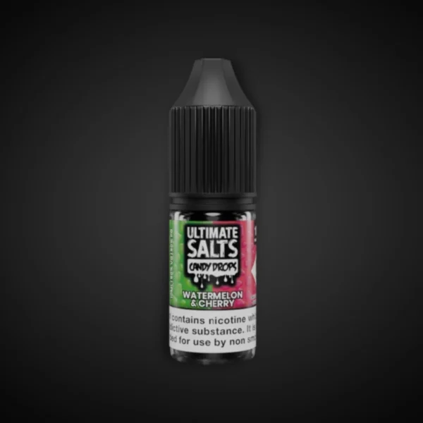 ULTIMATE SALTS CANDY DROPS WATERMELON CHERRY 30ML E-LIQUID