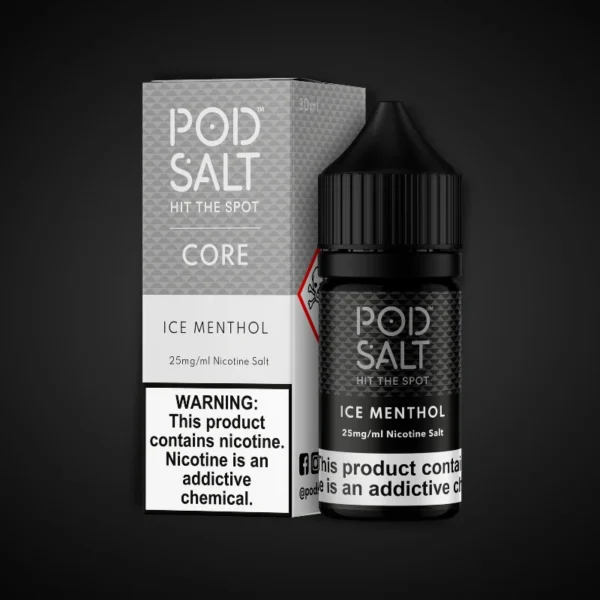 POD SALT ICE MENTHOL 30ML NICOTINE SALT E-LIQUID