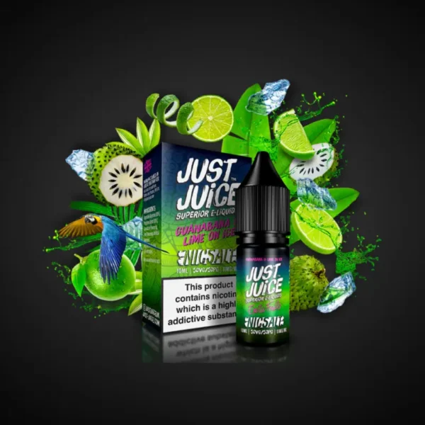 JUST JUICE GUANABANA & LIME ON ICE 10ML 20MG