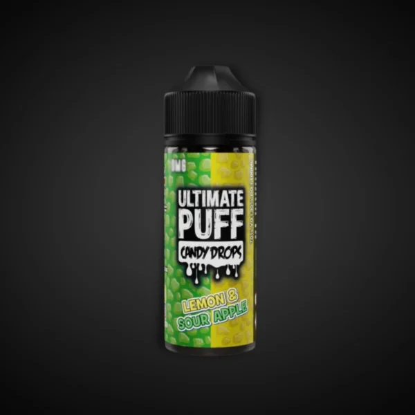 ULTIMATE PUFF CANDY DROPS LEMON & SOUR APPLE 60ML E-LIQUID